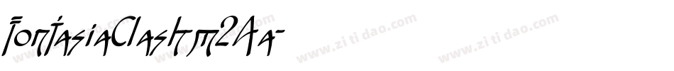 FontasiaClash-m2Aa字体转换