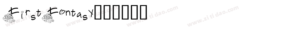 FirstFontasy字体转换
