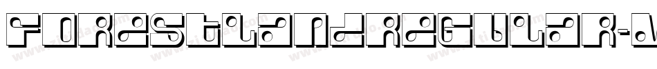 ForestlandRegular-VGWXV字体转换