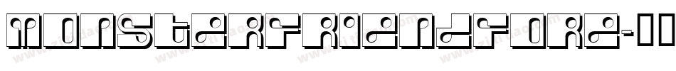 MonsterFriendFore字体转换