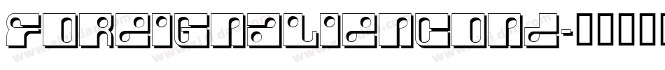 foreignaliencond字体转换