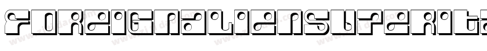 foreignaliensuperital字体转换