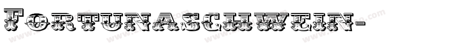 Fortunaschwein字体转换