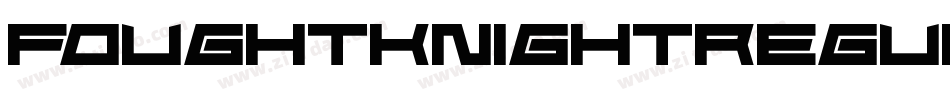 FoughtknightRegular-Xz9d字体转换