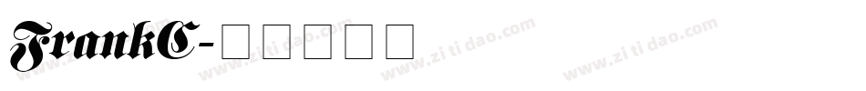 FrankC字体转换