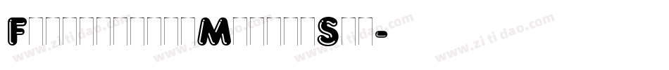 FrankfurterMediumStd字体转换