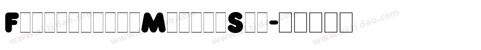 FrankfurterMediumStd字体转换