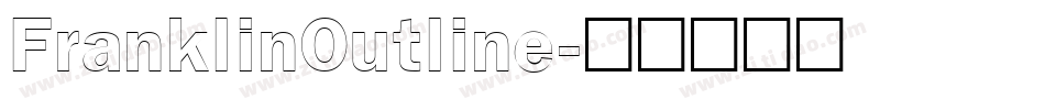 FranklinOutline字体转换