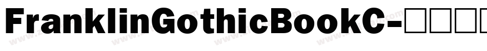 FranklinGothicBookC字体转换
