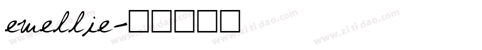 emellie字体转换