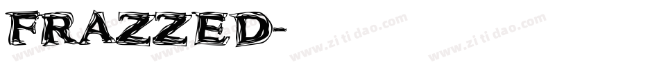 FRAZZED字体转换