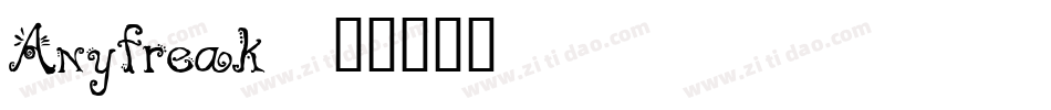 Anyfreak字体转换