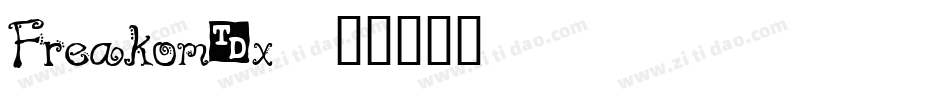 Freakomix字体转换