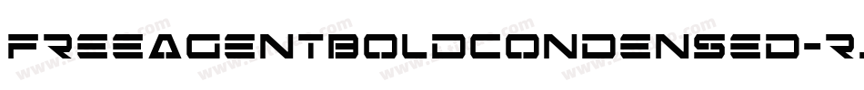 FreeAgentBoldCondensed-rj8x字体转换 FreeAgentBoldCondensed-rj8x字体转换