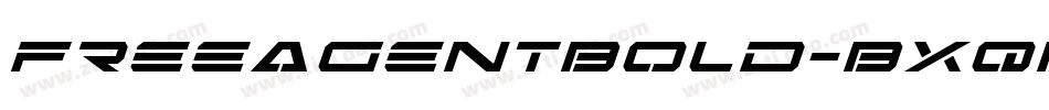 FreeAgentBold-BxqB字体转换
