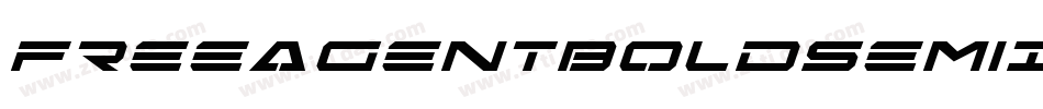 FreeAgentBoldSemiItalic-7g1E字体转换 FreeAgentBoldSemiItalic-7g1E字体转换