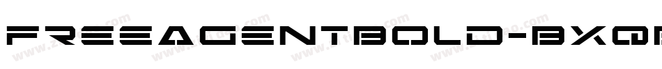 FreeAgentBold-BxqB字体转换