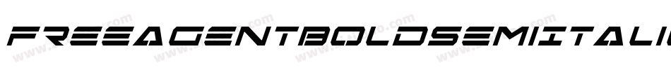 FreeAgentBoldSemiItalic-7g1E字体转换 FreeAgentBoldSemiItalic-7g1E字体转换