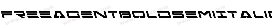 FreeAgentBoldSemiItalic-7g1E字体转换 FreeAgentBoldSemiItalic-7g1E字体转换