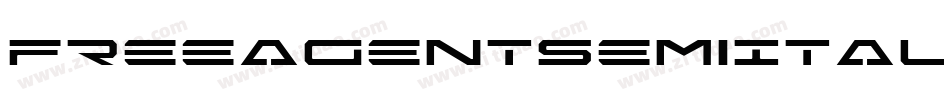 FreeAgentSemiItalic-oV1q字体转换 FreeAgentSemiItalic-oV1q字体转换