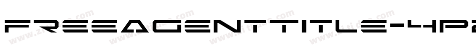 FreeAgentTitle-4PZY字体转换