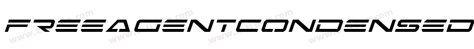 FreeAgentCondensed-mAlV字体转换