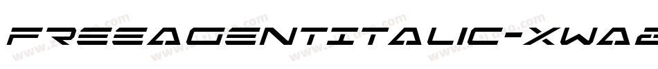 FreeAgentItalic-XwA2字体转换 FreeAgentItalic-XwA2字体转换