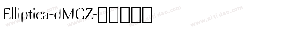 Elliptica-dMGZ字体转换