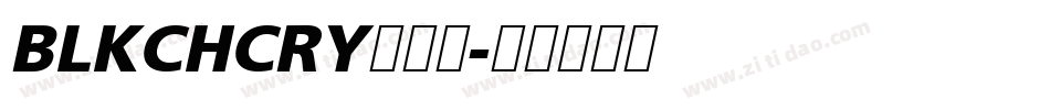 BLKCHCRY转换器字体转换
