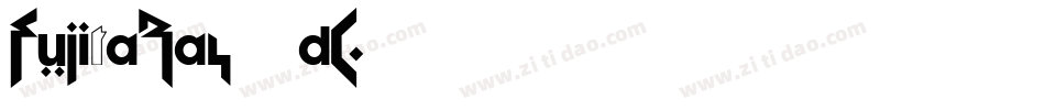 FujitaRay-8dG0字体转换