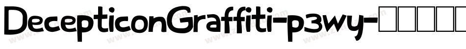 DecepticonGraffiti-p3wy字体转换