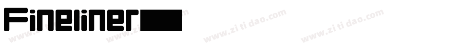 Fineliner字体转换