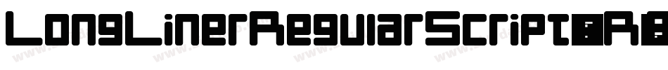 LongLinerRegularScript-eR4B字体转换
