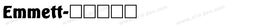 Emmett字体转换
