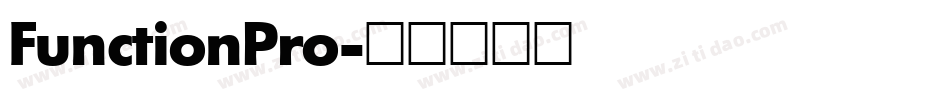 FunctionPro字体转换