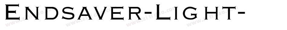 Endsaver-Light字体转换