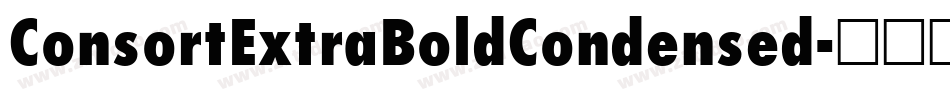 ConsortExtraBoldCondensed字体转换 ConsortExtraBoldCondensed字体转换