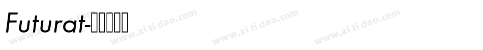 Futurat字体转换