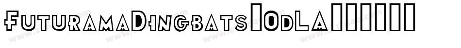 FuturamaDingbats-OdLA字体转换