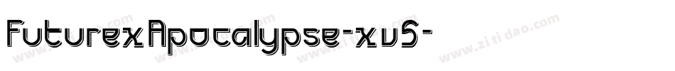 FuturexApocalypse-xv5字体转换