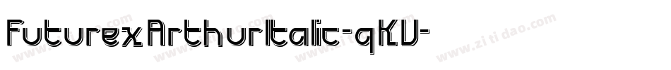 FuturexArthurItalic-qKV字体转换