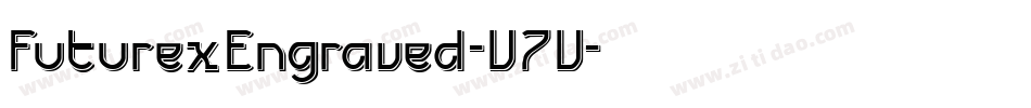 FuturexEngraved-V7V字体转换