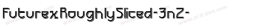 FuturexRoughlySliced-3nZ字体转换