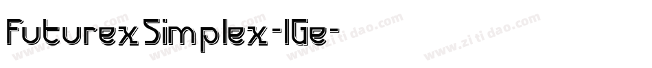 FuturexSimplex-lGe字体转换