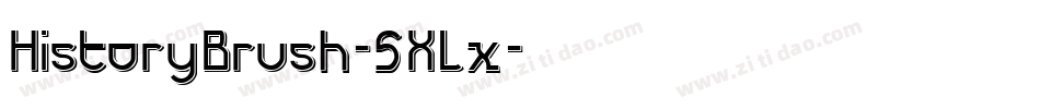 HistoryBrush-5XLx字体转换
