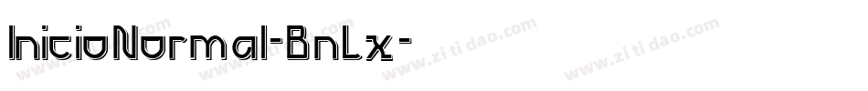 InicioNormal-BnLx字体转换