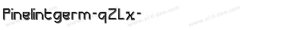 Pinelintgerm-qZLx字体转换