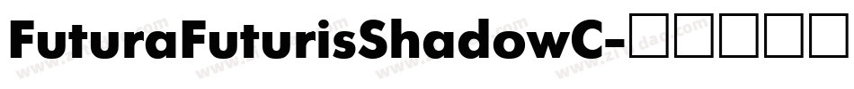 FuturaFuturisShadowC字体转换
