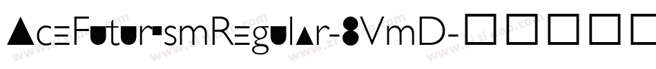 AceFuturismRegular-8VmD字体转换