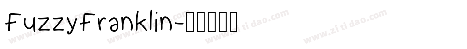 FuzzyFranklin字体转换